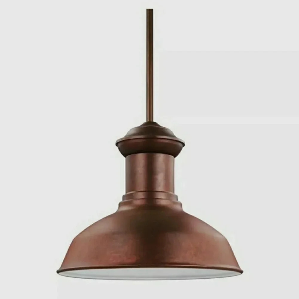 SeaGull Lighting Fredricksburg Outdoor Pendant Modern Farmhouse 6247701-44